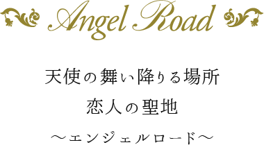 Angel Road 天使の舞い降りる場所 恋人の聖地～エンジェルロード～