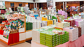 小豆島国際ホテル本館1階売店